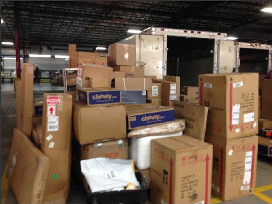 Packages loaded for dispatch